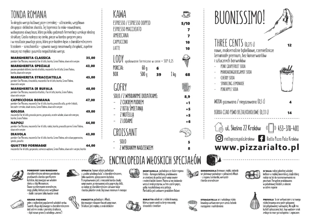 Menu Pizza Romana alla Pala (2)